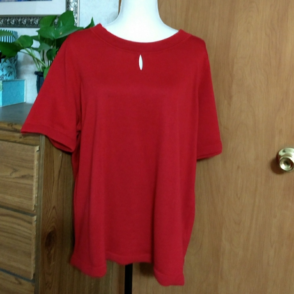 Beautiful Romans red sweater